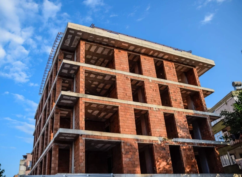 Construcción de un edificio residencial